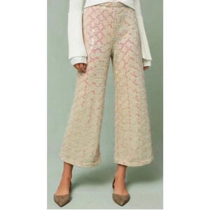 Anthropologie ett:twa Showstopper Sequined Pants NWT Size 2